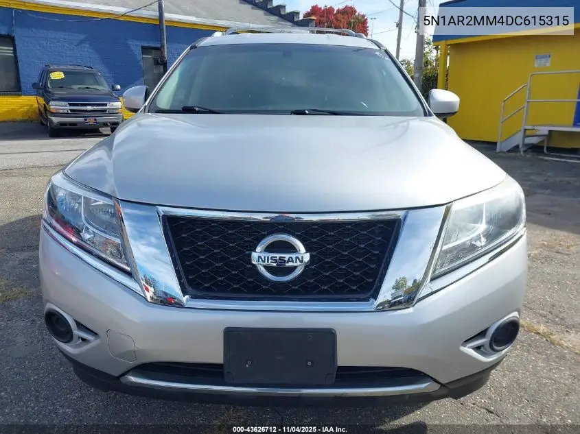 5N1AR2MM4DC615315 2013 Nissan Pathfinder Sv