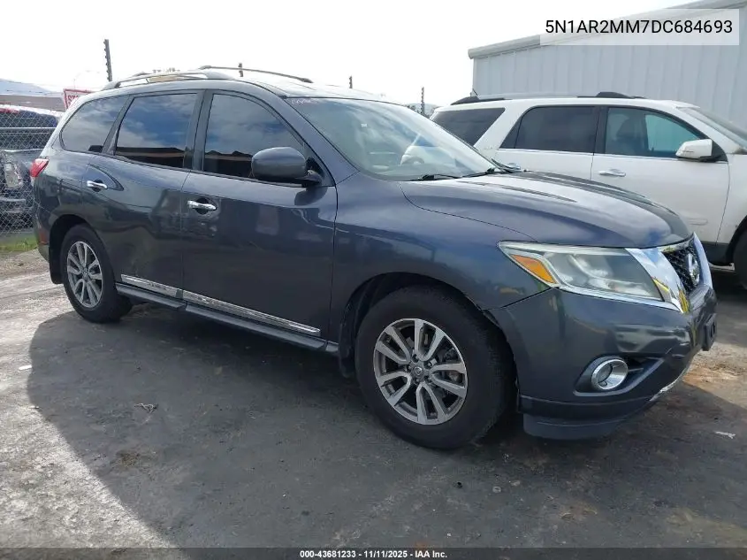 5N1AR2MM7DC684693 2013 Nissan Pathfinder Sl
