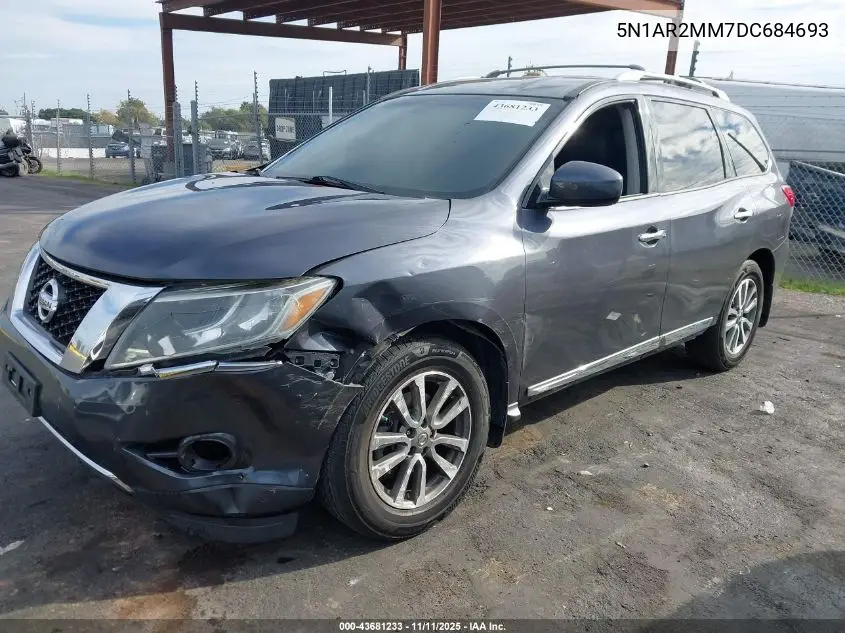 5N1AR2MM7DC684693 2013 Nissan Pathfinder Sl
