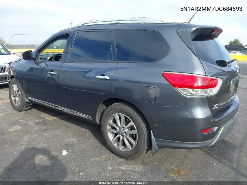 5N1AR2MM7DC684693 2013 Nissan Pathfinder Sl