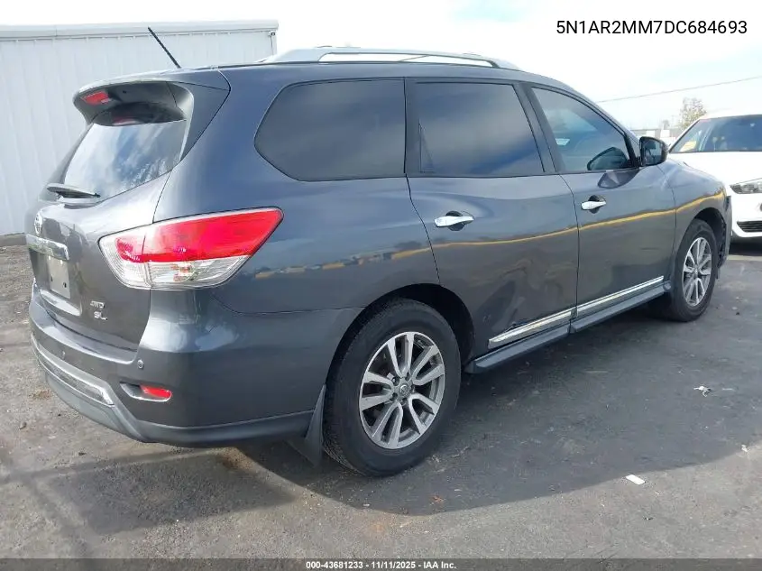 5N1AR2MM7DC684693 2013 Nissan Pathfinder Sl