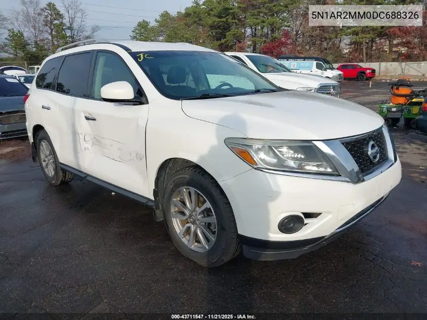 5N1AR2MM0DC688326 2013 Nissan Pathfinder Sv