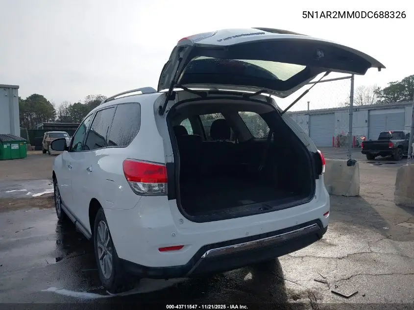 5N1AR2MM0DC688326 2013 Nissan Pathfinder Sv