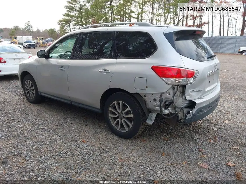 5N1AR2MM1DC685547 2013 Nissan Pathfinder Sv