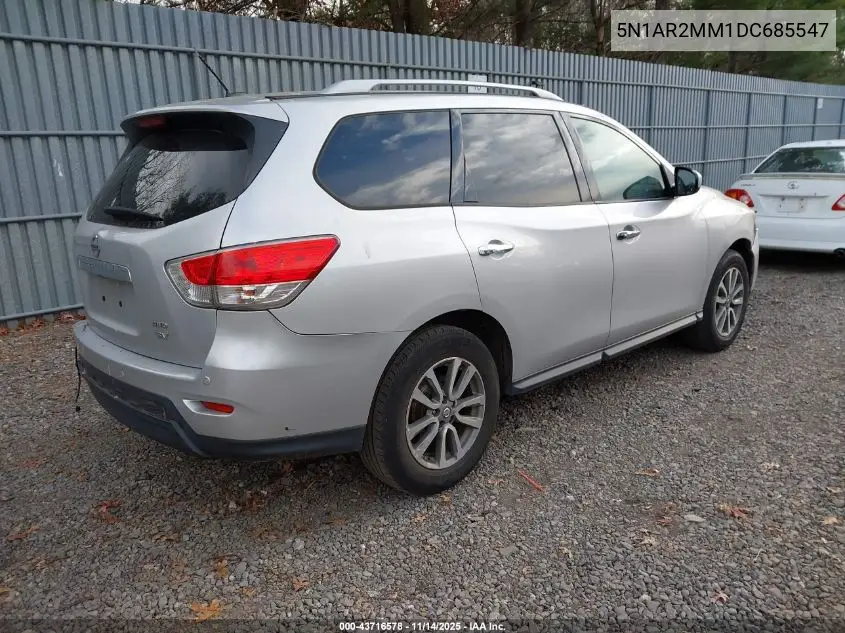 5N1AR2MM1DC685547 2013 Nissan Pathfinder Sv