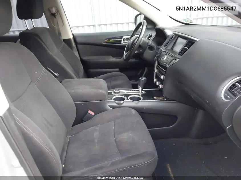 5N1AR2MM1DC685547 2013 Nissan Pathfinder Sv