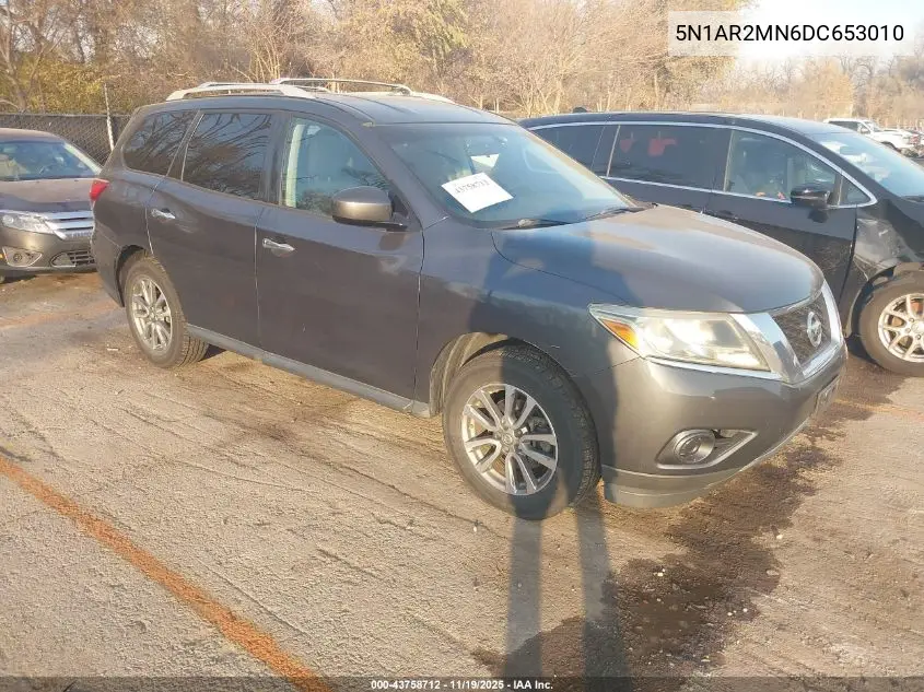 5N1AR2MN6DC653010 2013 Nissan Pathfinder S