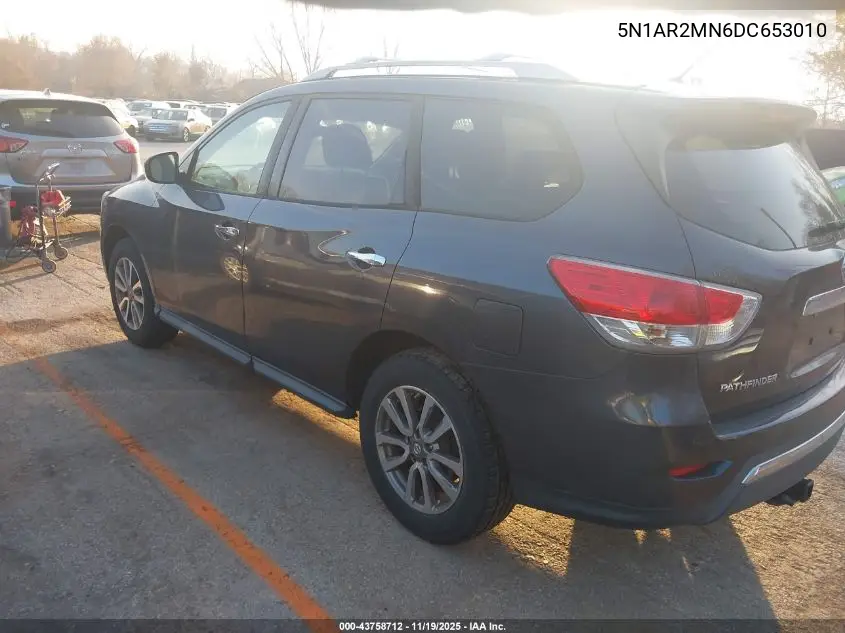 5N1AR2MN6DC653010 2013 Nissan Pathfinder S
