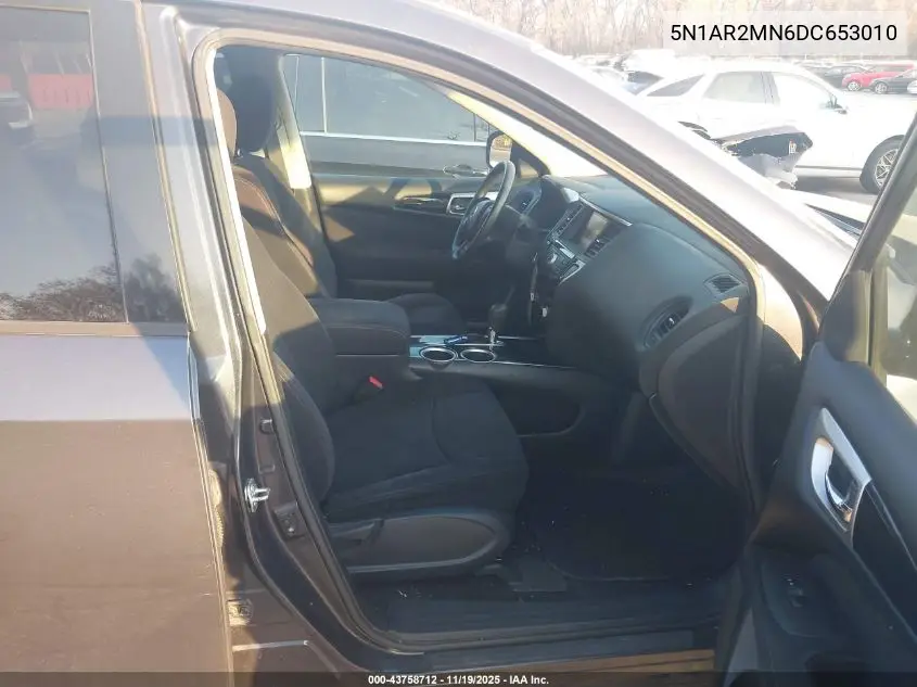 5N1AR2MN6DC653010 2013 Nissan Pathfinder S