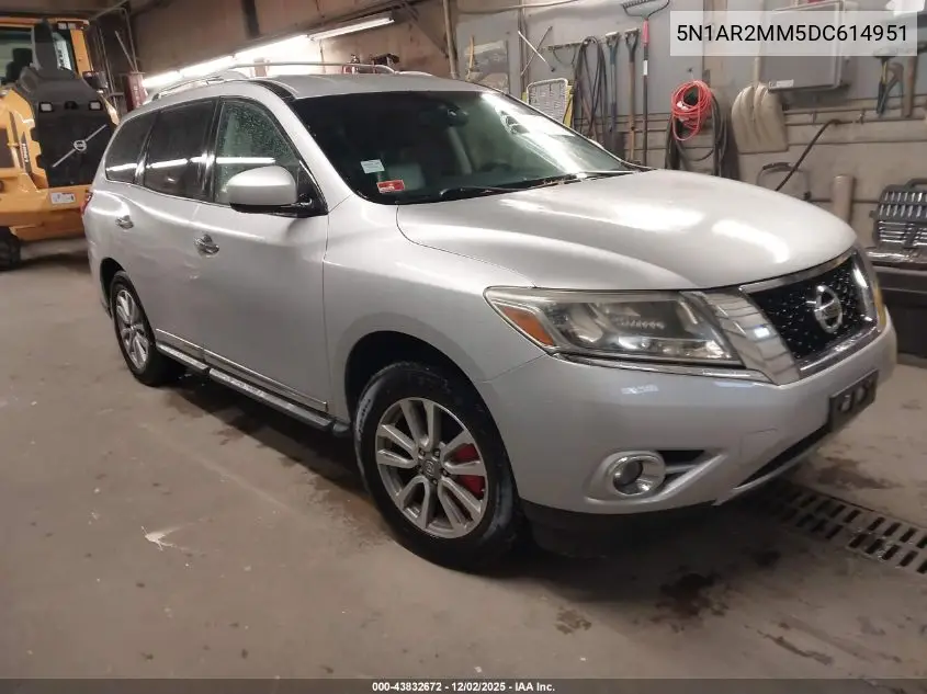 5N1AR2MM5DC614951 2013 Nissan Pathfinder Sl