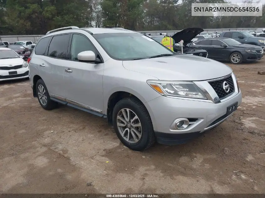 5N1AR2MN5DC654536 2013 Nissan Pathfinder Sl