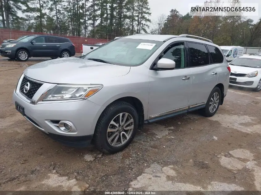 5N1AR2MN5DC654536 2013 Nissan Pathfinder Sl