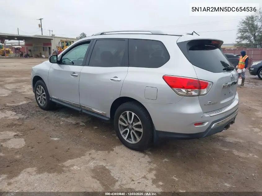 5N1AR2MN5DC654536 2013 Nissan Pathfinder Sl