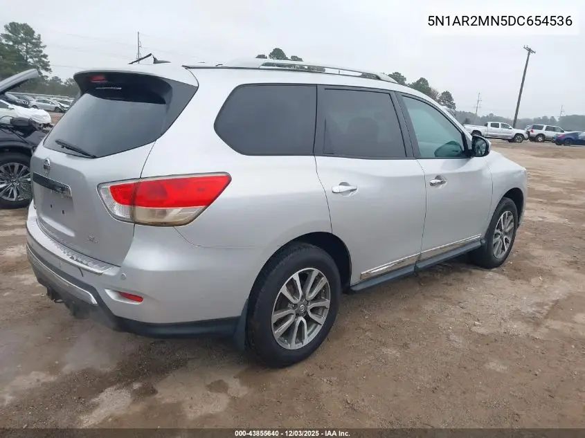 5N1AR2MN5DC654536 2013 Nissan Pathfinder Sl