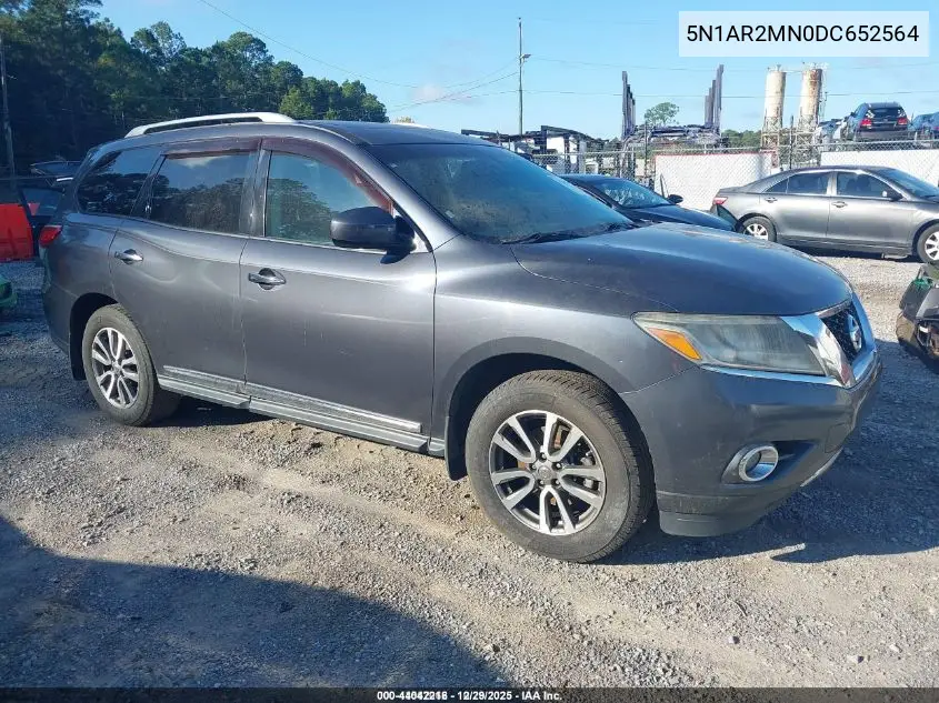 5N1AR2MN0DC652564 2013 Nissan Pathfinder Sl