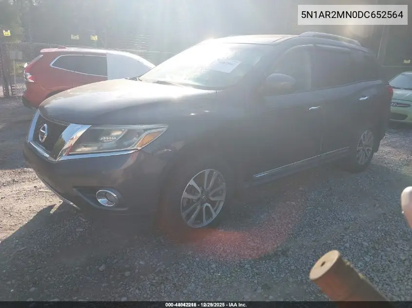5N1AR2MN0DC652564 2013 Nissan Pathfinder Sl