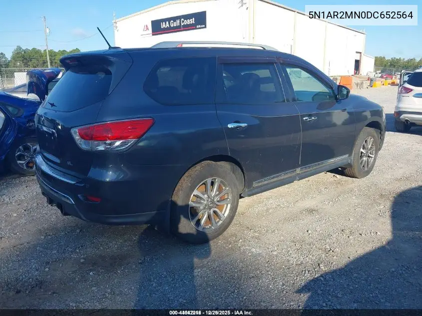 5N1AR2MN0DC652564 2013 Nissan Pathfinder Sl