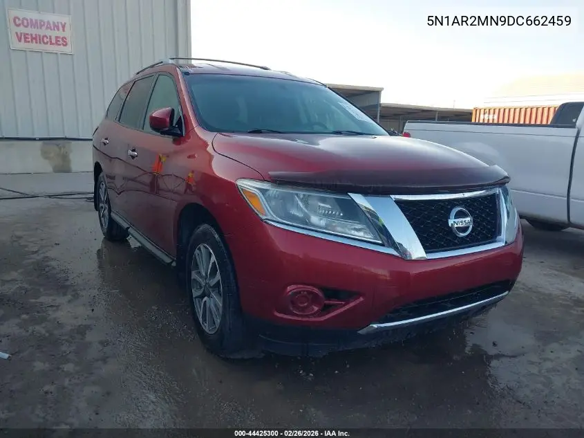 5N1AR2MN9DC662459 2013 Nissan Pathfinder Sv
