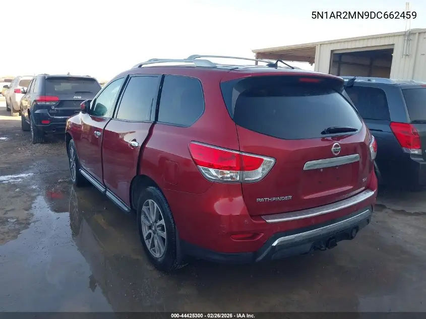 5N1AR2MN9DC662459 2013 Nissan Pathfinder Sv