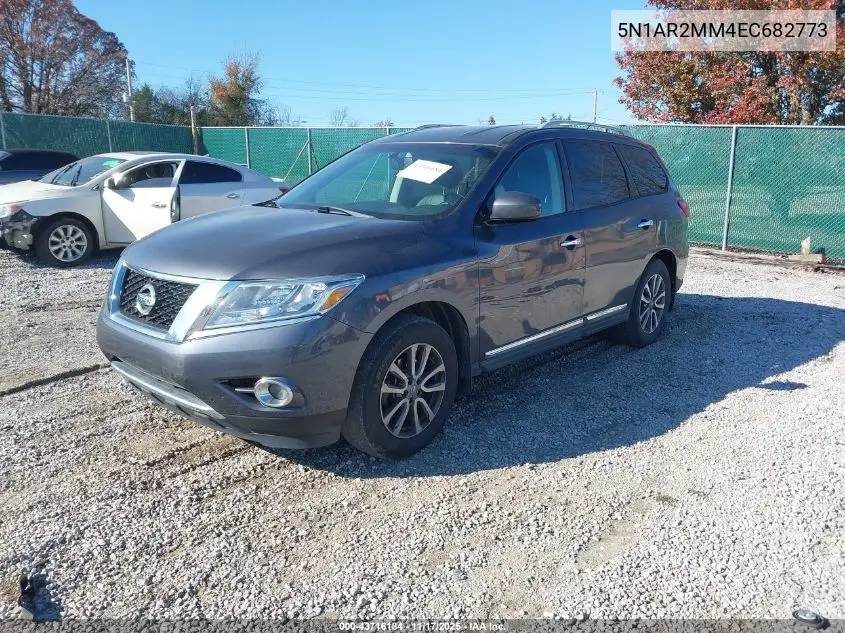 5N1AR2MM4EC682773 2014 Nissan Pathfinder Sl