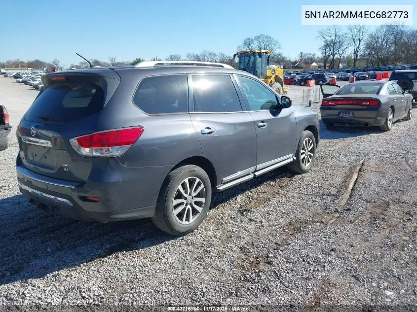 5N1AR2MM4EC682773 2014 Nissan Pathfinder Sl