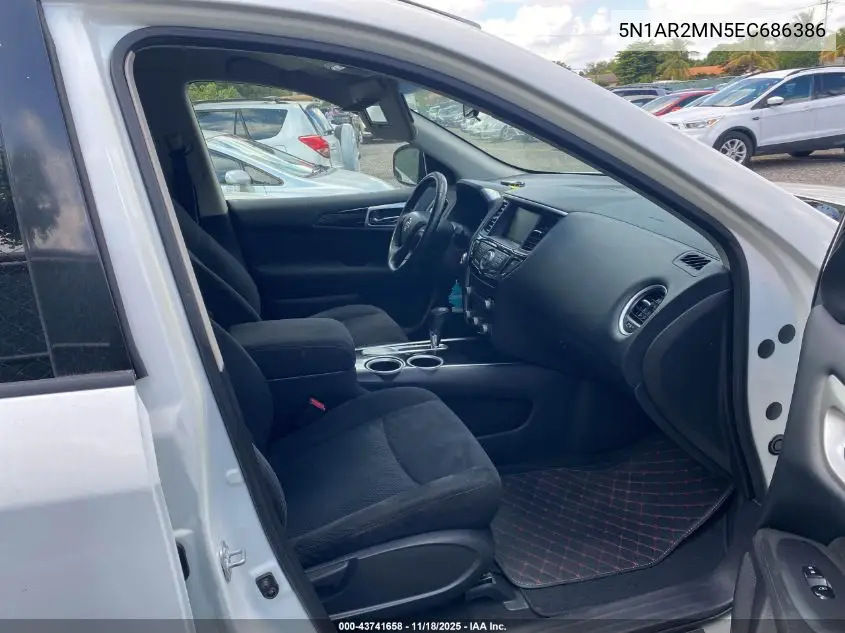 5N1AR2MN5EC686386 2014 Nissan Pathfinder Platinum/S/Sl/Sv