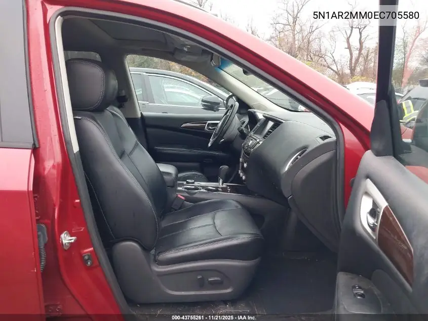 5N1AR2MM0EC705580 2014 Nissan Pathfinder Platinum
