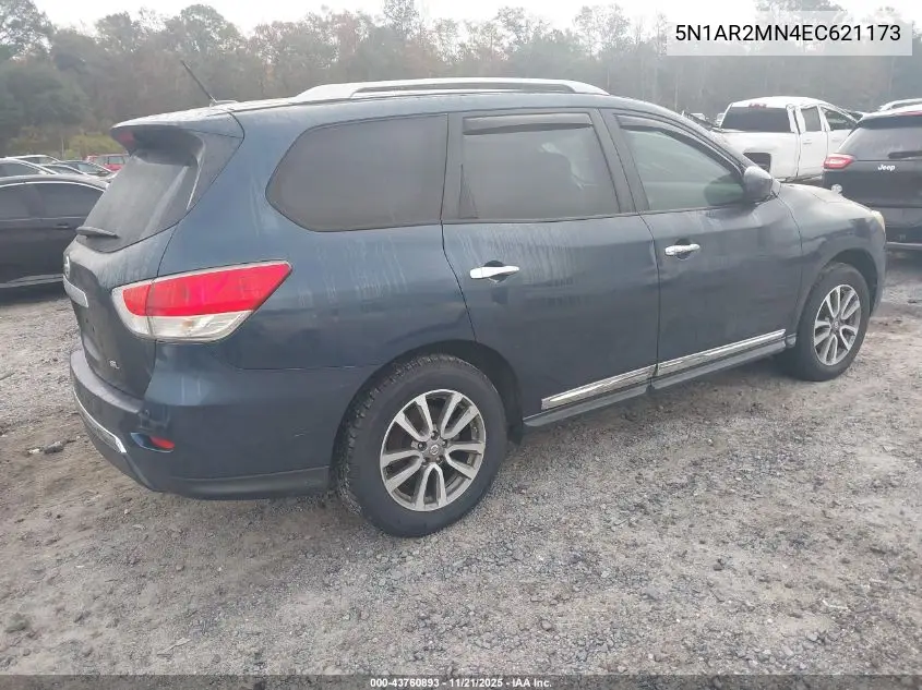 5N1AR2MN4EC621173 2014 Nissan Pathfinder Sl