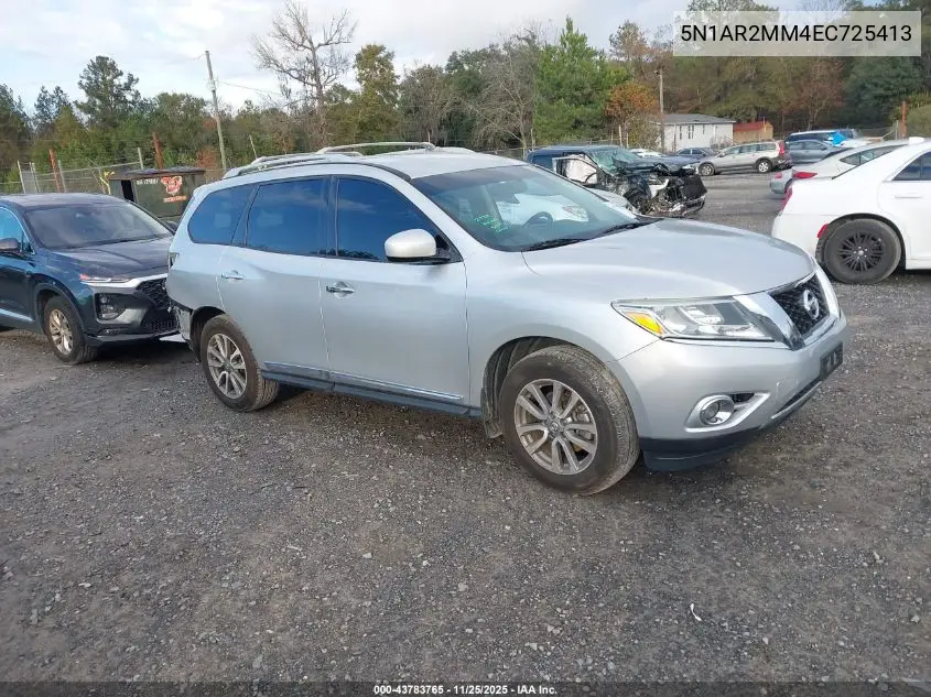 5N1AR2MM4EC725413 2014 Nissan Pathfinder Sl