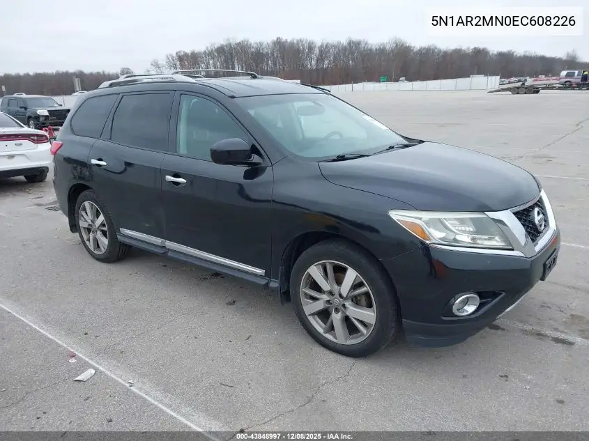 5N1AR2MN0EC608226 2014 Nissan Pathfinder Platinum