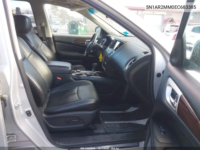 5N1AR2MM0EC683385 2014 Nissan Pathfinder Platinum