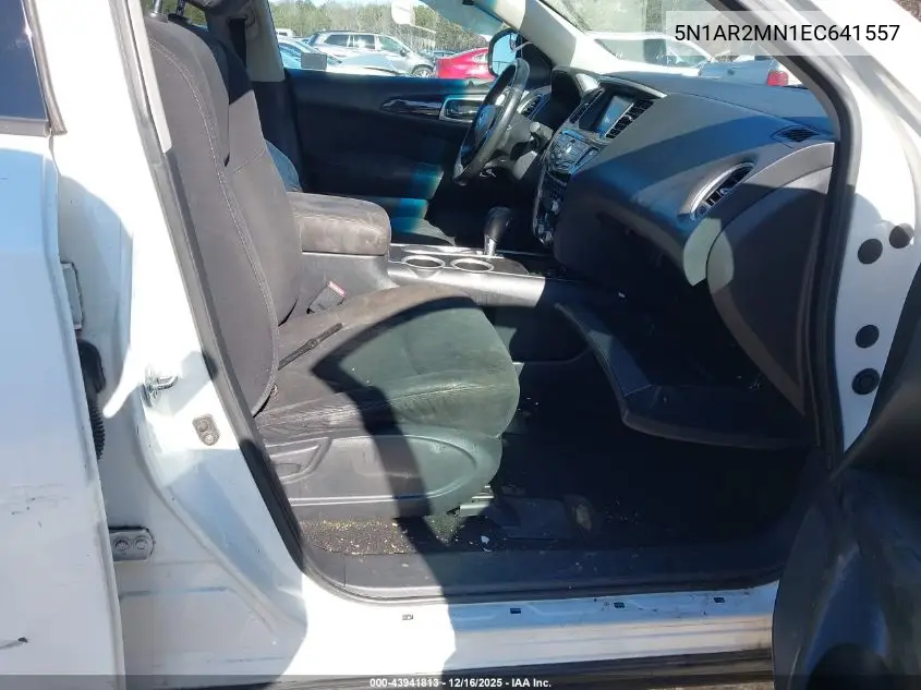 5N1AR2MN1EC641557 2014 Nissan Pathfinder Sv