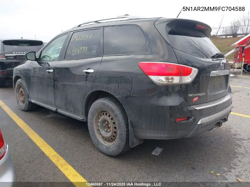 5N1AR2MM9FC704588 2015 Nissan Pathfinder S/Sv/Sl/Platinum