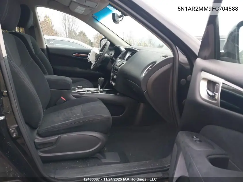 5N1AR2MM9FC704588 2015 Nissan Pathfinder S/Sv/Sl/Platinum