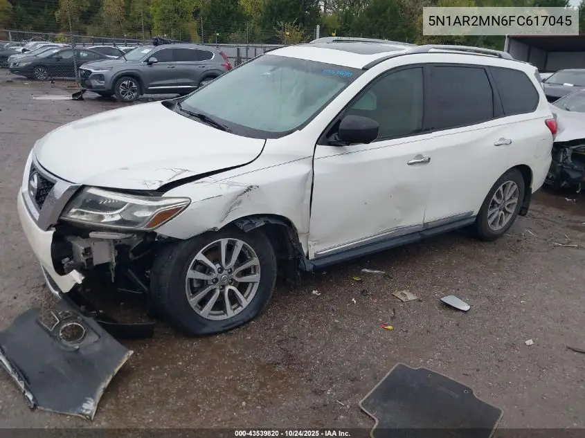 5N1AR2MN6FC617045 2015 Nissan Pathfinder Sl