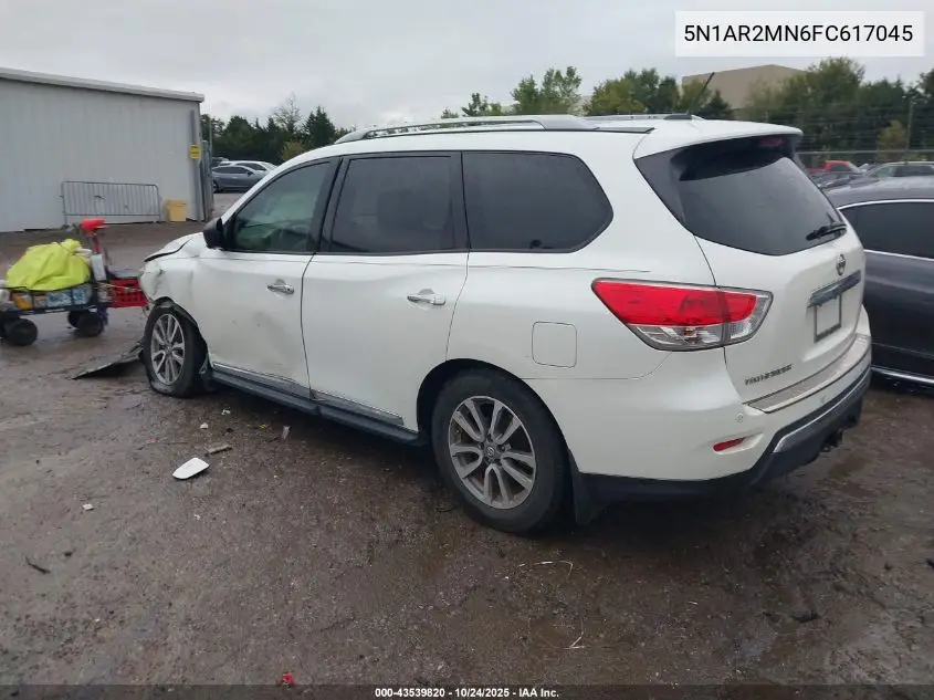 5N1AR2MN6FC617045 2015 Nissan Pathfinder Sl
