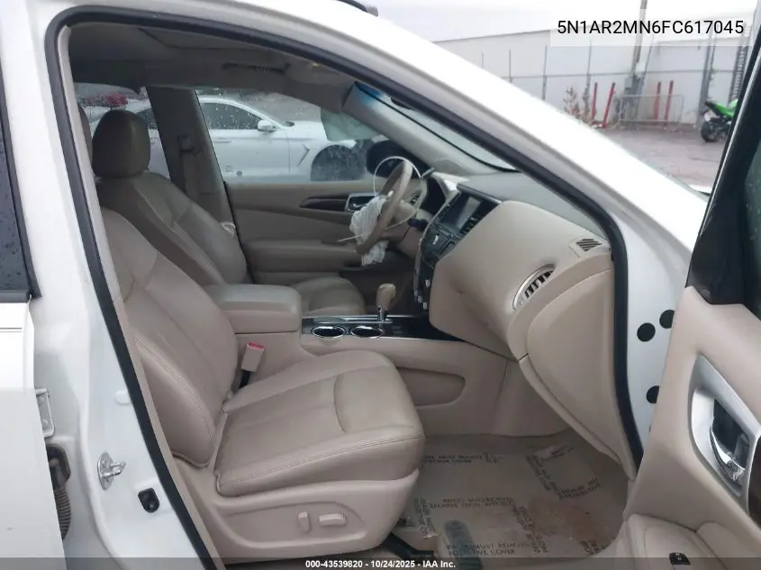 5N1AR2MN6FC617045 2015 Nissan Pathfinder Sl