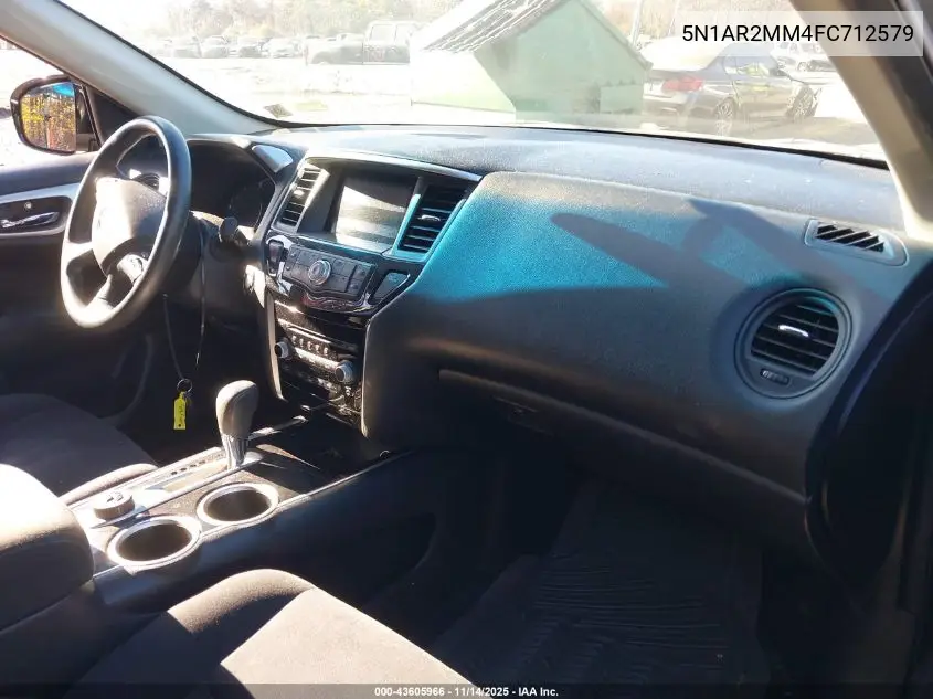 5N1AR2MM4FC712579 2015 Nissan Pathfinder S