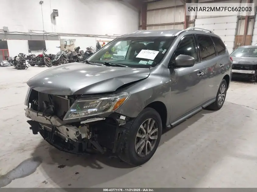 5N1AR2MM7FC662003 2015 Nissan Pathfinder Platinum/S/Sl/Sv