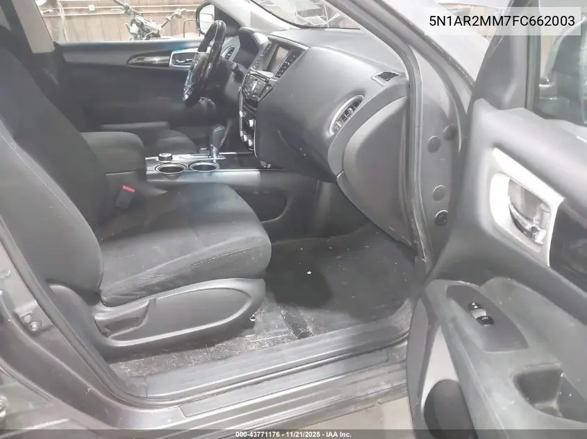 5N1AR2MM7FC662003 2015 Nissan Pathfinder Platinum/S/Sl/Sv