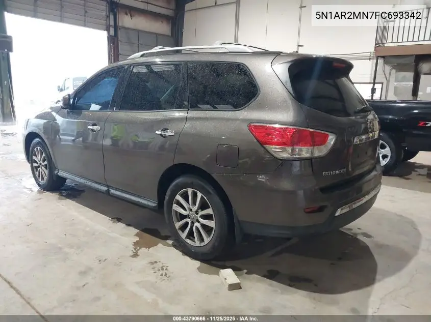 5N1AR2MN7FC693342 2015 Nissan Pathfinder S