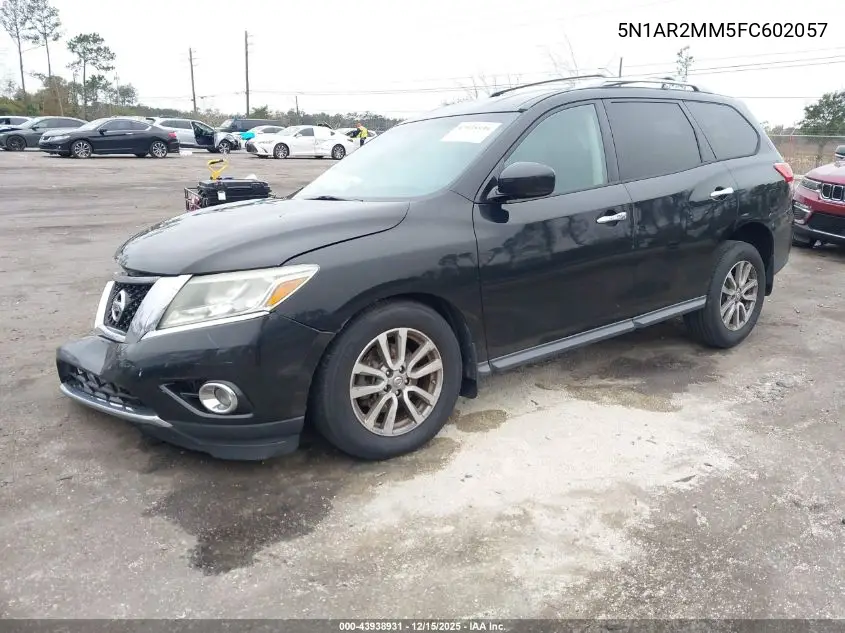 5N1AR2MM5FC602057 2015 Nissan Pathfinder S