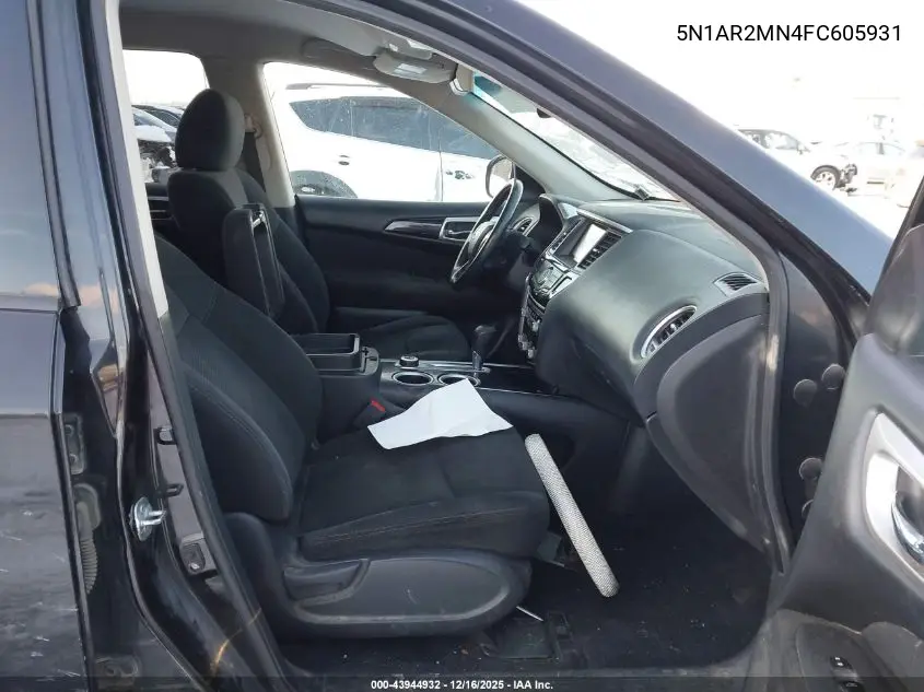 5N1AR2MN4FC605931 2015 Nissan Pathfinder Platinum/S/Sl/Sv