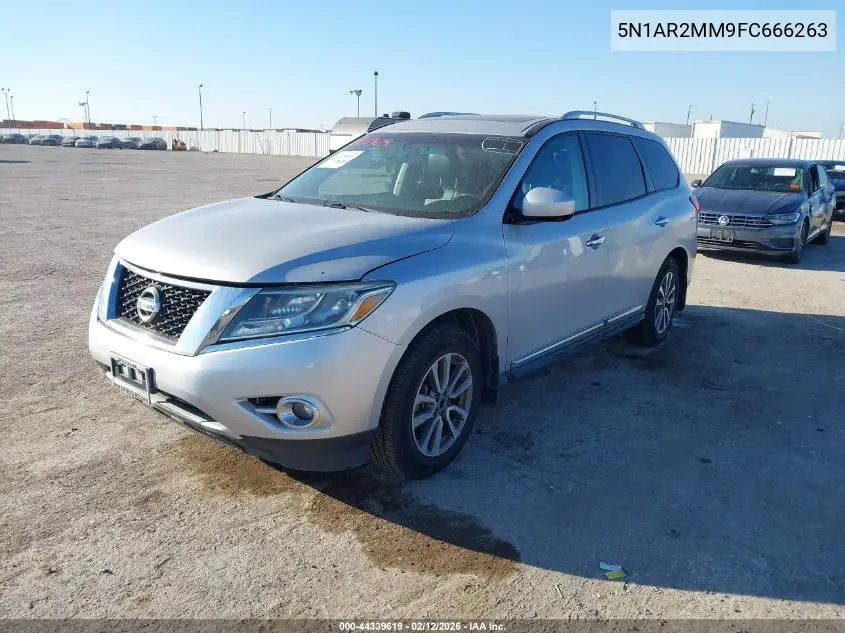 5N1AR2MM9FC666263 2015 Nissan Pathfinder Sl