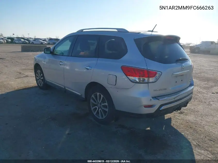 5N1AR2MM9FC666263 2015 Nissan Pathfinder Sl