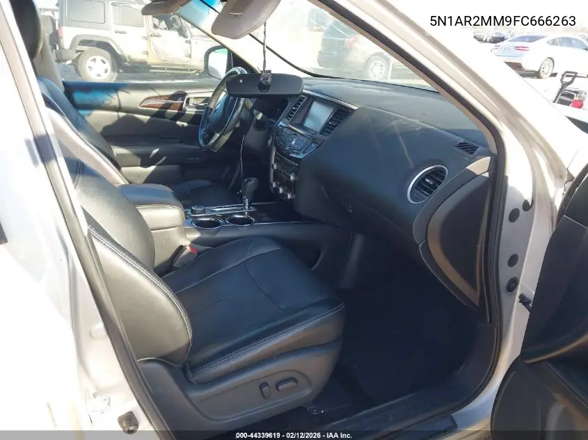 5N1AR2MM9FC666263 2015 Nissan Pathfinder Sl