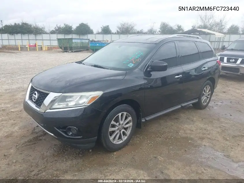 5N1AR2MM6FC723440 2015 Nissan Pathfinder Sv