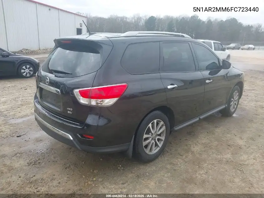 5N1AR2MM6FC723440 2015 Nissan Pathfinder Sv