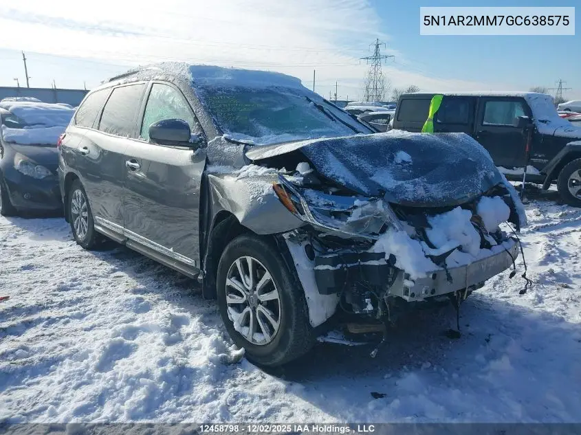 5N1AR2MM7GC638575 2016 Nissan Pathfinder