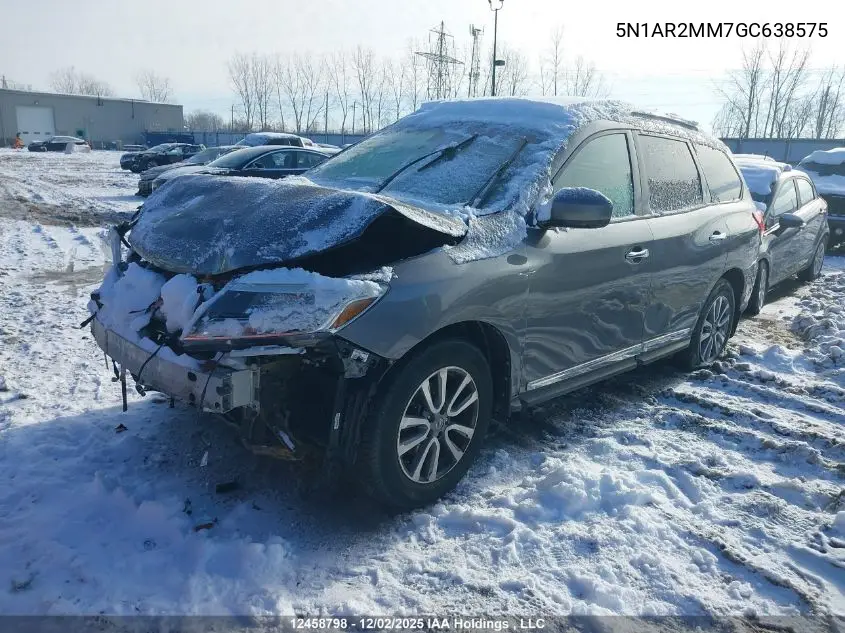 5N1AR2MM7GC638575 2016 Nissan Pathfinder